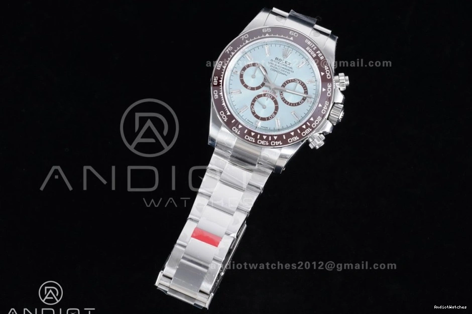 1:1 on Youthful Crystal Steel 795 VS4131 Daytona (Weighted) Dial V2 Ice Edition 126506 VSF Best Braclet Blue SS 904L 0228